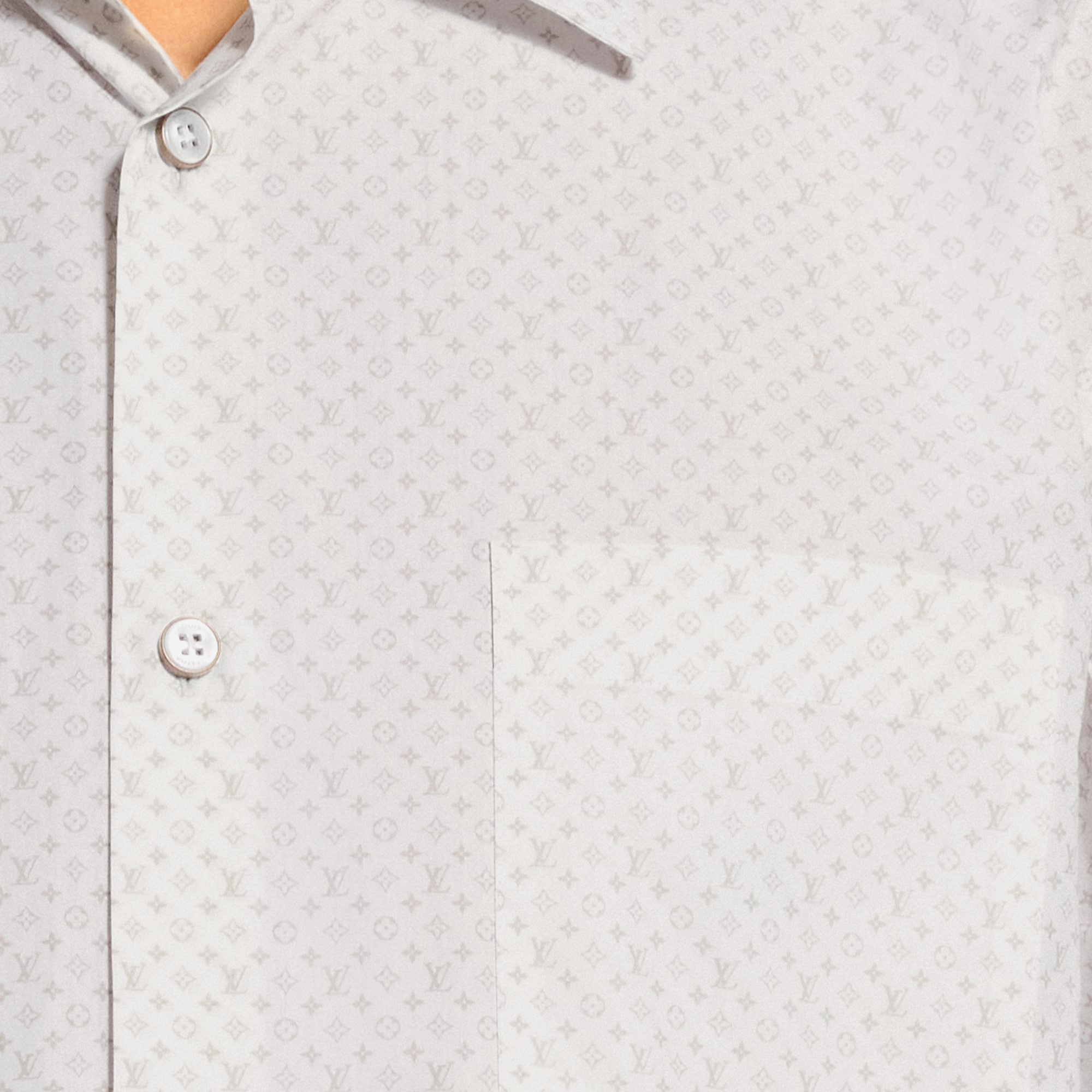 Monogram Printed Short-Sleeved Shirt - Ready-to-Wear | LOUIS VUITTON